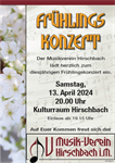 Plakat Frühlingskonzert